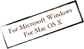 For Microsoft Windows
For Mac OS X